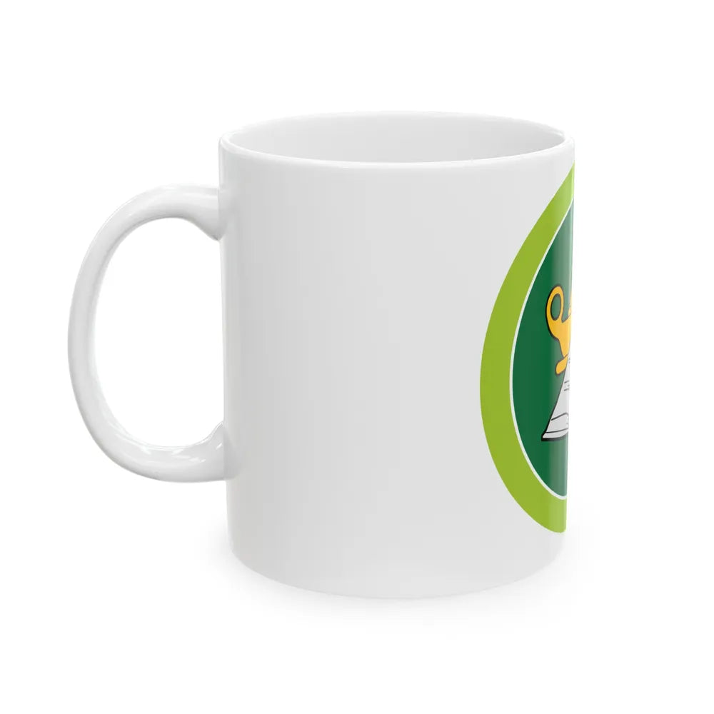 Reading (Boy Scout Merit Badge) White Coffee Mug-Go Mug Yourself