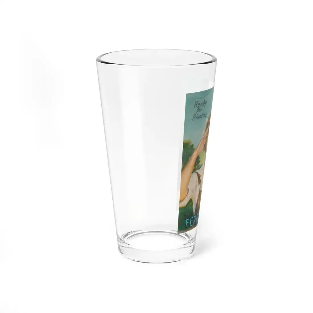 Ready For Planting - Ferry's Seeds (Ferry-Morse, 1919) (Magazine Illustration) Pint Glass 16oz - Go Mug Yourself
