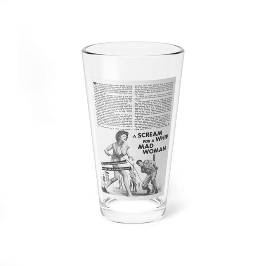 Real-Action-June-1963-2 (Magazine Illustration) Pint Glass 16oz-16oz-Go Mug Yourself