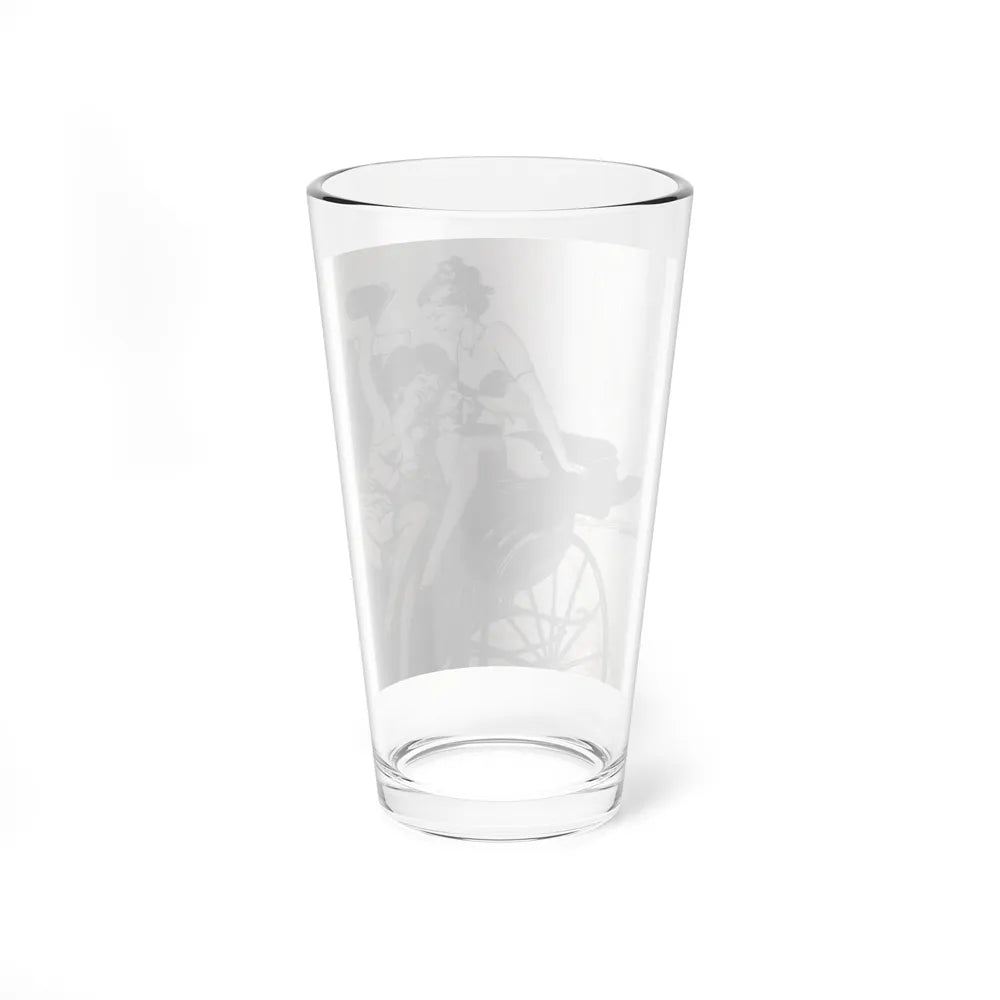 Real-Combat-Storeis-1972-01p38 (Magazine Illustration) Pint Glass 16oz-Go Mug Yourself