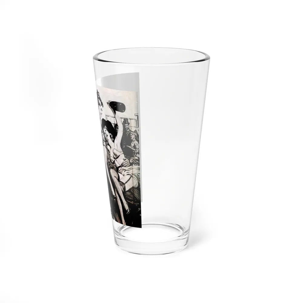 Real-Combat-Storeis-1972-01p38 (Magazine Illustration) Pint Glass 16oz-Go Mug Yourself