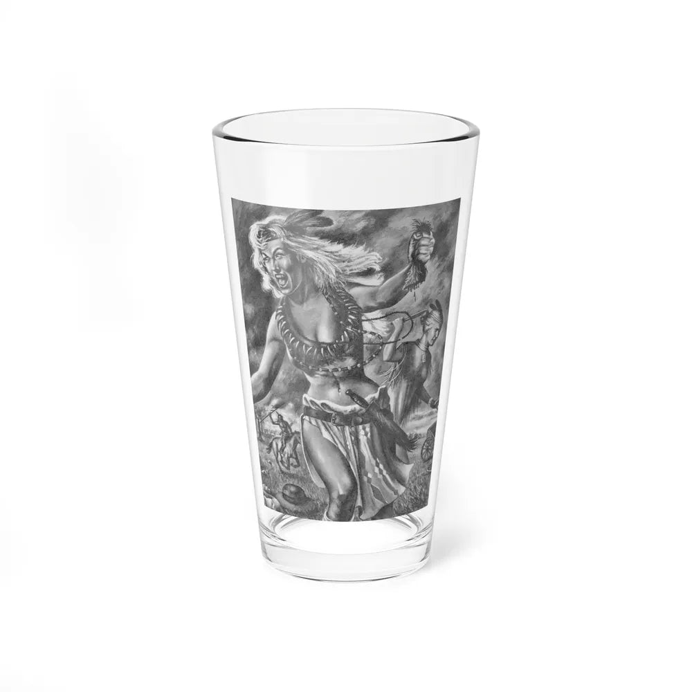 Real-Men-April-1959-3 (Magazine Illustration) Pint Glass 16oz-16oz-Go Mug Yourself