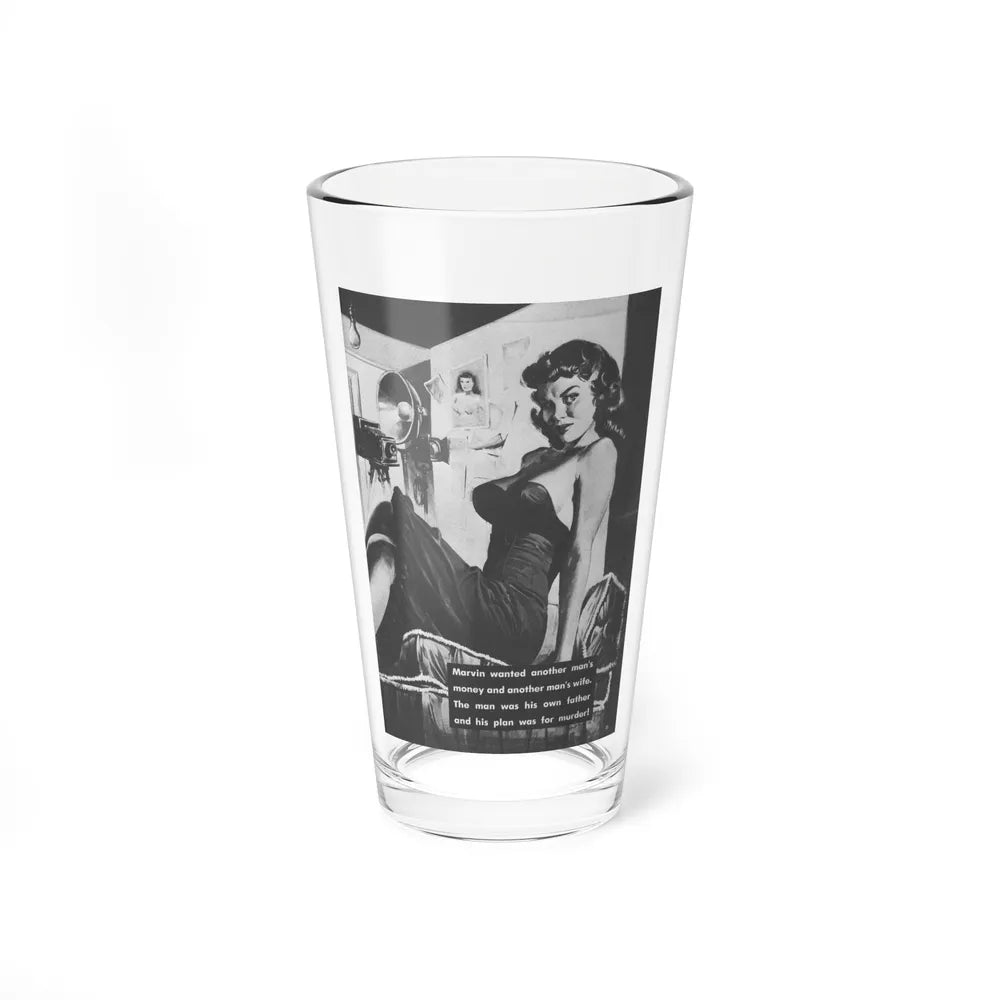 Real-Men-January-1969-4 (Magazine Illustration) Pint Glass 16oz-16oz-Go Mug Yourself