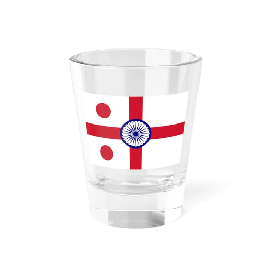 Rear-Admiral-ensign-Indian-Navy (India) Shot Glass 1.5oz 1.5oz - Go Mug Yourself