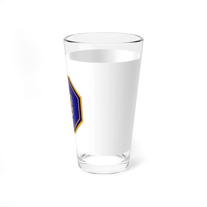 Rear Admiral ensign of Indian Navy (India) Pint Glass 16oz - Go Mug Yourself