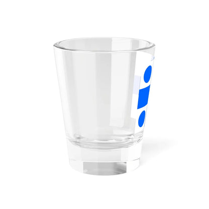 Rear Admirals Flag of Finland 1919 (Finland) Shot Glass 1.5oz - Go Mug Yourself
