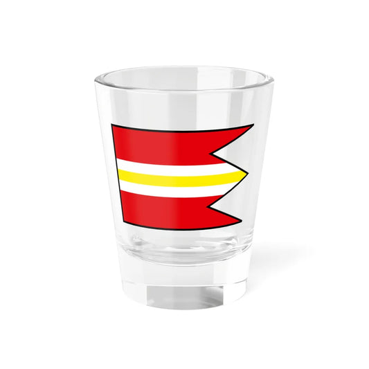 Reca Senec Flag (Slovakia) Shot Glass 1.5oz 1.5oz - Go Mug Yourself