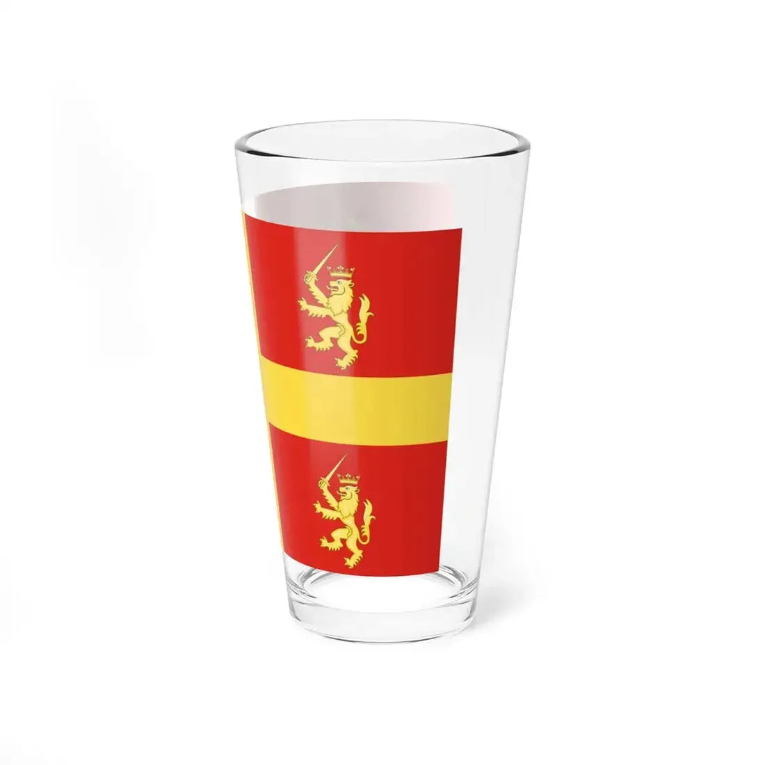 Recanati-Bandiera (Italy) Pint Glass 16oz - Go Mug Yourself