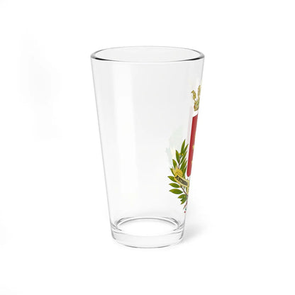 Recanati-Stemma (Italy) (Coat of Arms) Pint Glass 16oz - Go Mug Yourself