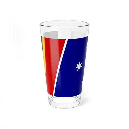Reconciliation Flag 1995 Australian Flag Proposal (Australia) Pint Glass 16oz 16oz - Go Mug Yourself
