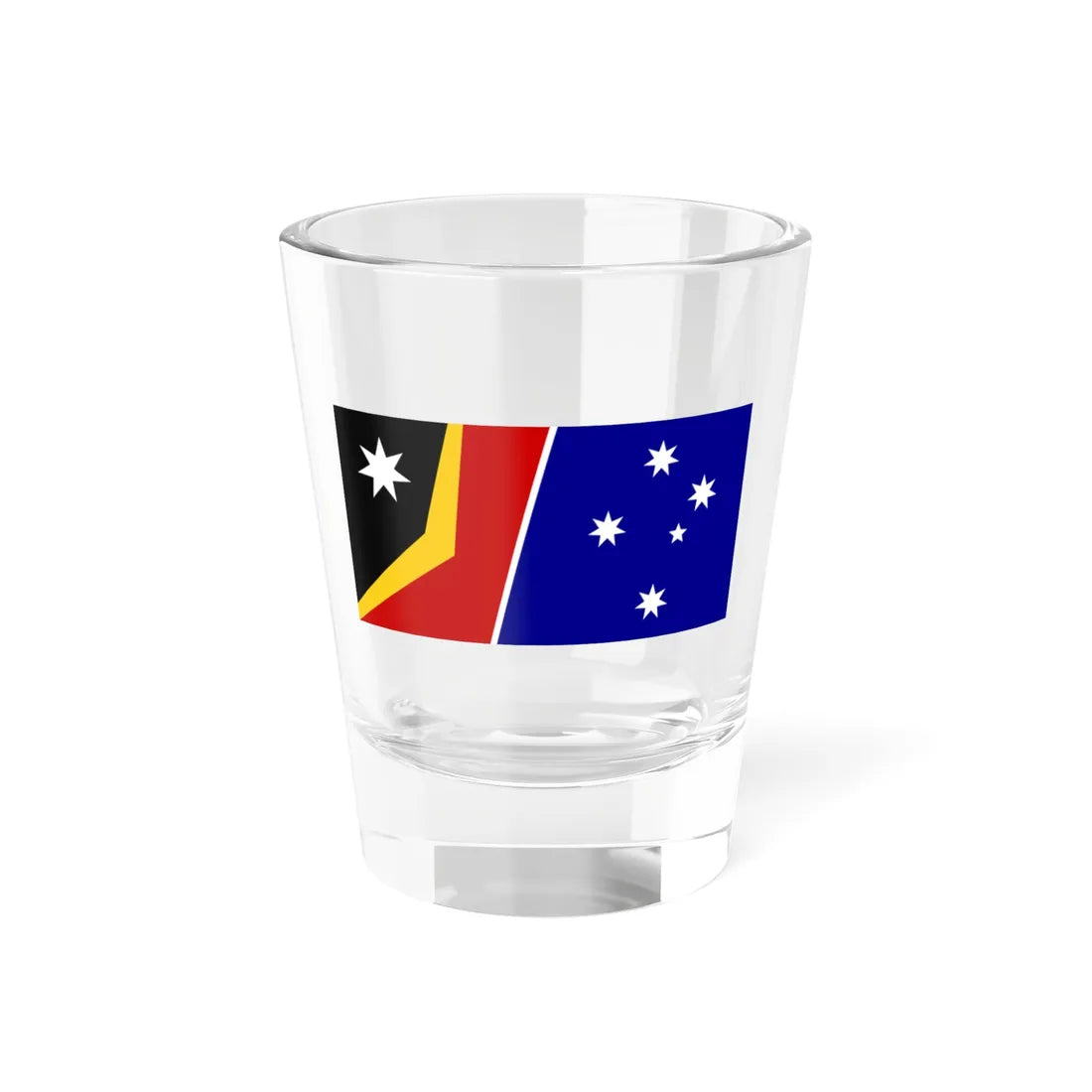 Reconciliation Flag 1995 Australian Flag Proposal (Australia) Shot Glass 1.5oz 1.5oz - Go Mug Yourself