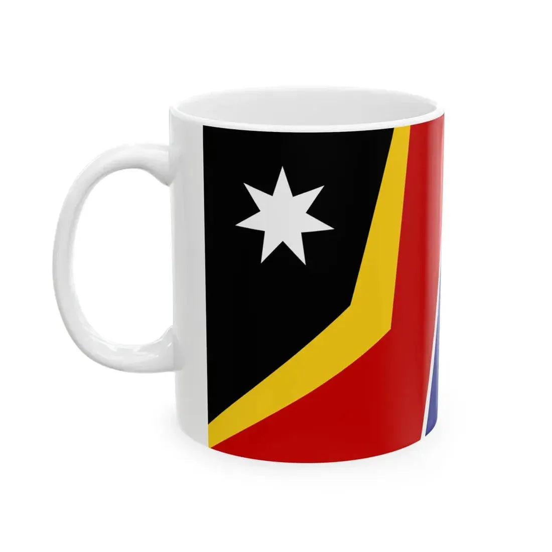 Reconciliation Flag 1995 Australian Flag Proposal (Australia) White Coffee Mug - Go Mug Yourself