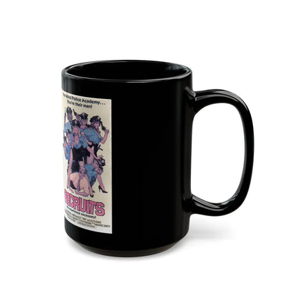 RECRUITS (VHS COVER) - Black Coffee Mug-Go Mug Yourself