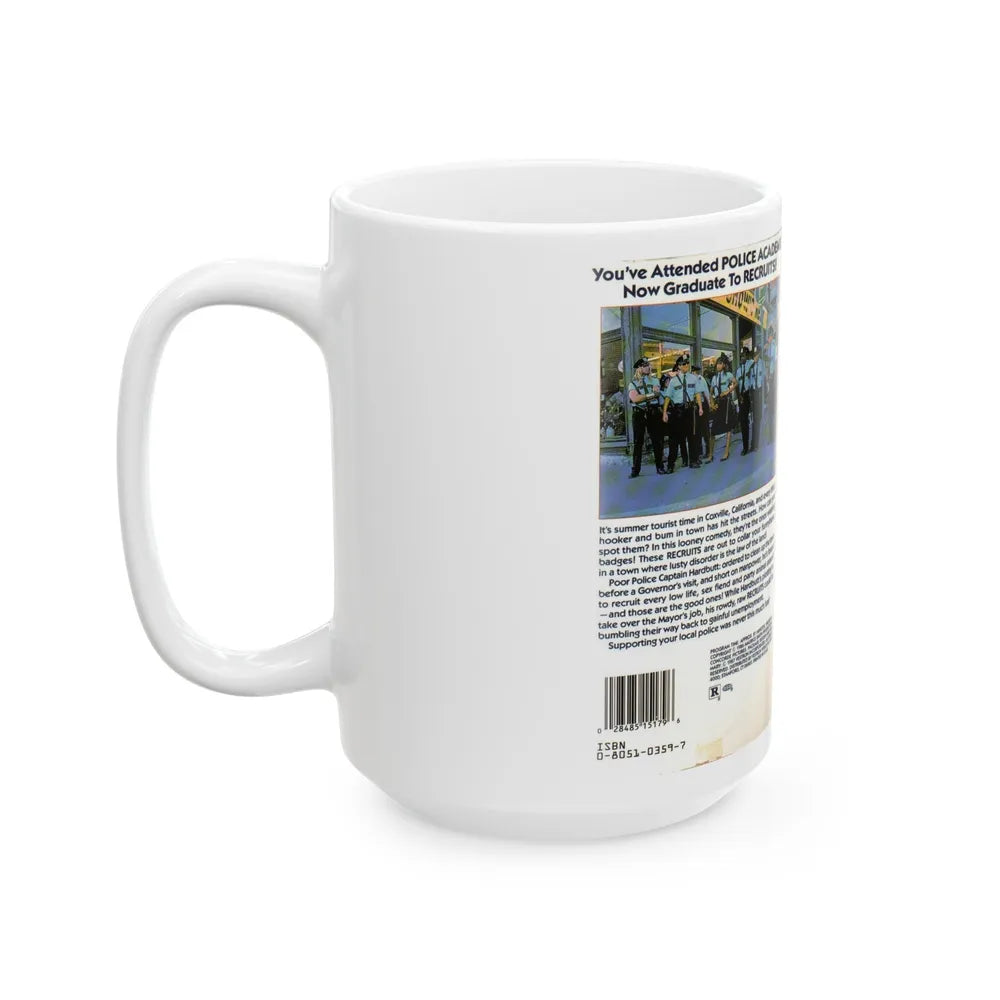 RECRUITS (VHS COVER) - White Coffee Mug-Go Mug Yourself