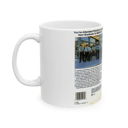 RECRUITS (VHS COVER) - White Coffee Mug - Go Mug Yourself