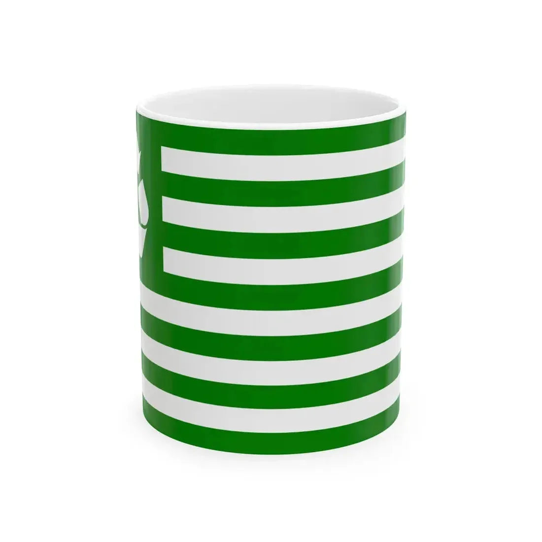 Recycle flag (United States) White Coffee Mug 11oz - Go Mug Yourself