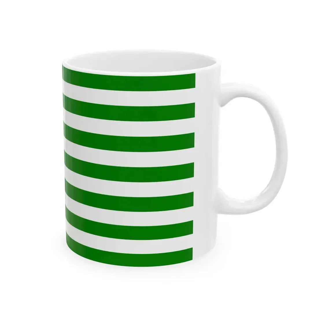 Recycle flag (United States) White Coffee Mug - Go Mug Yourself