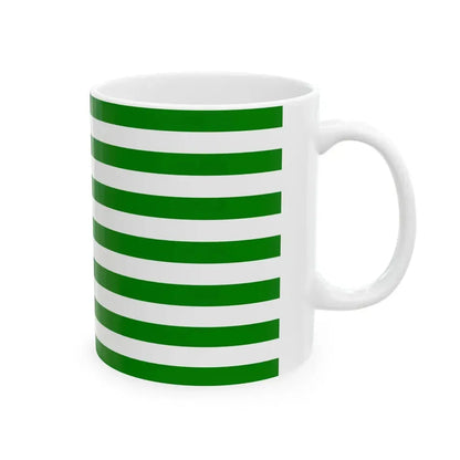 Recycle flag (United States) White Coffee Mug - Go Mug Yourself