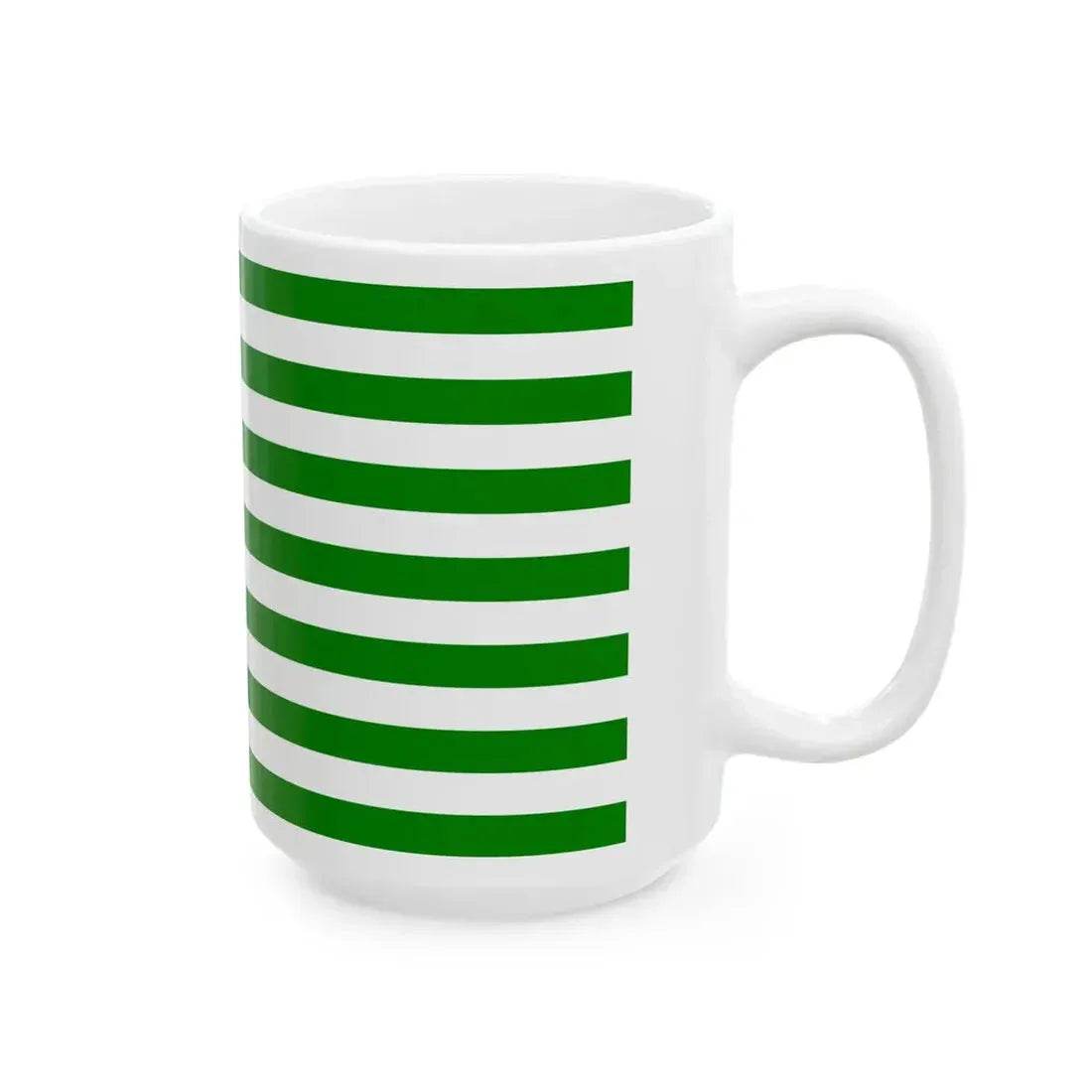 Recycle flag (United States) White Coffee Mug - Go Mug Yourself