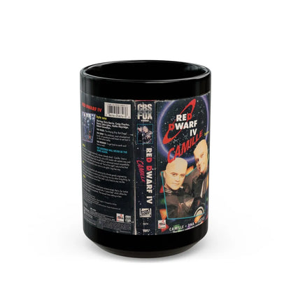 RED DWARF IV CAMILLE (VHS COVER) - Black Coffee Mug-15oz-Go Mug Yourself