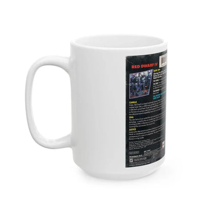RED DWARF IV CAMILLE (VHS COVER) - White Coffee Mug - Go Mug Yourself