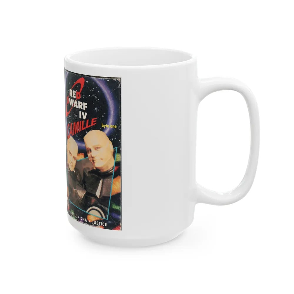 RED DWARF IV CAMILLE (VHS COVER) - White Coffee Mug-Go Mug Yourself