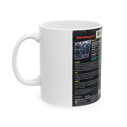 RED DWARF IV CAMILLE (VHS COVER) - White Coffee Mug-Go Mug Yourself