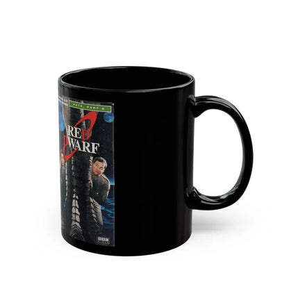 RED DWARF PETE PART 2 (VHS COVER) - Black Coffee Mug-Go Mug Yourself