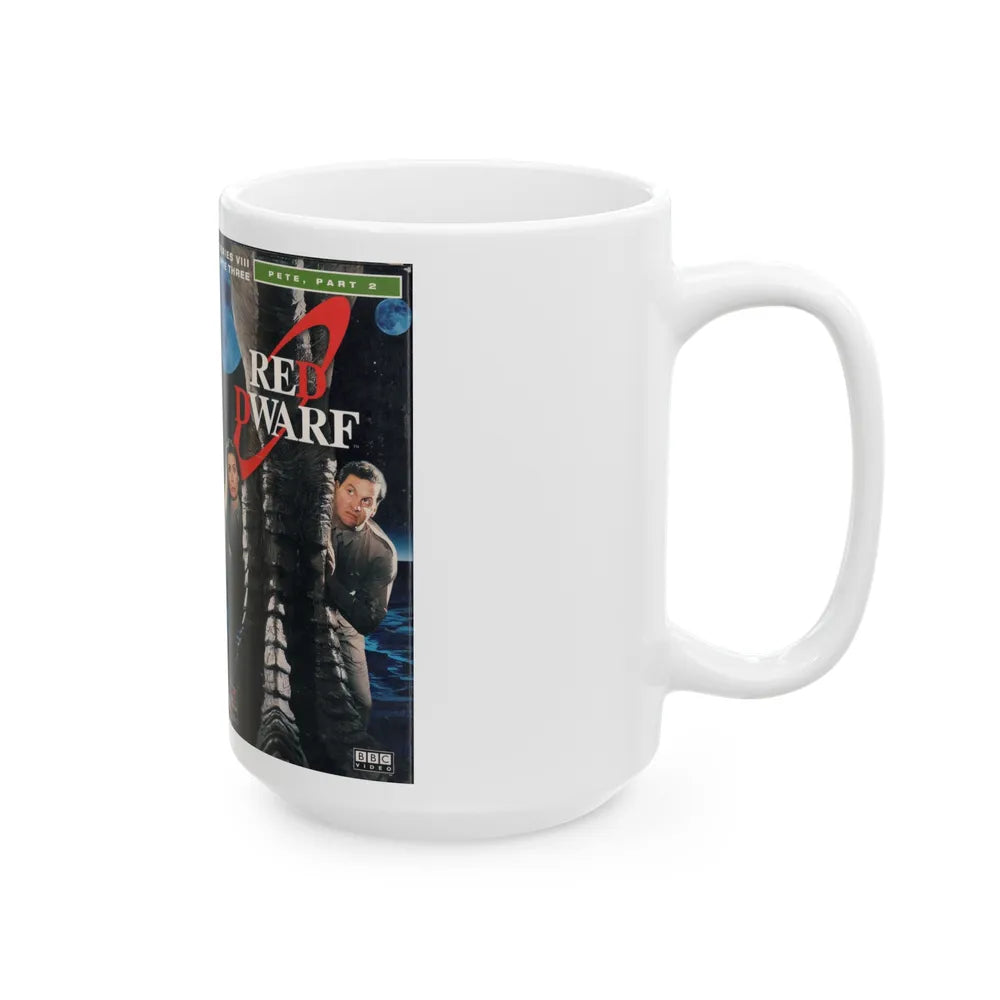 RED DWARF PETE PART 2 (VHS COVER) - White Coffee Mug-Go Mug Yourself