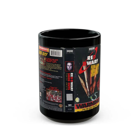 RED DWARF SMEG OUTS (VHS COVER) - Black Coffee Mug 15oz - Go Mug Yourself