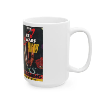 RED DWARF SMEG OUTS (VHS COVER) - White Coffee Mug-Go Mug Yourself