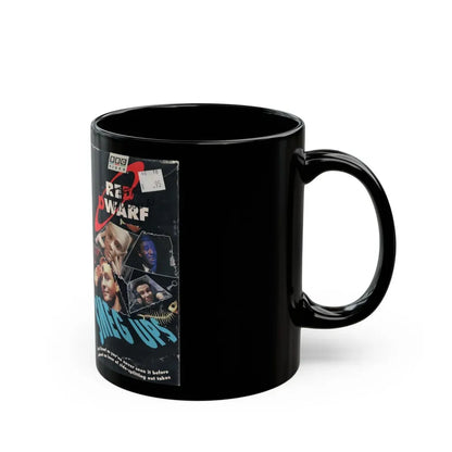 RED DWARF SMEG UPS (VHS COVER) - Black Coffee Mug - Go Mug Yourself