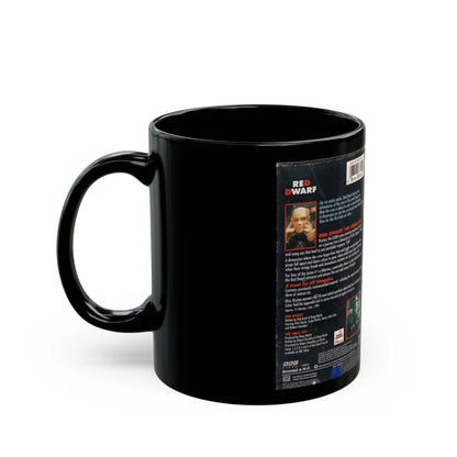 RED DWARF SMEG UPS (VHS COVER) - Black Coffee Mug-Go Mug Yourself