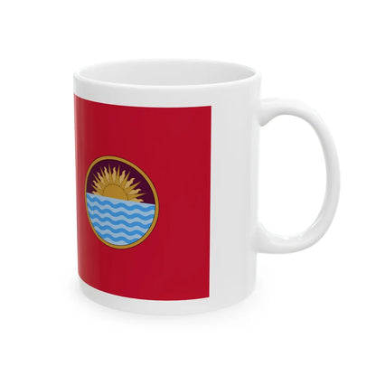 Red Ensign of British Punjab (India) White Coffee Mug - Go Mug Yourself
