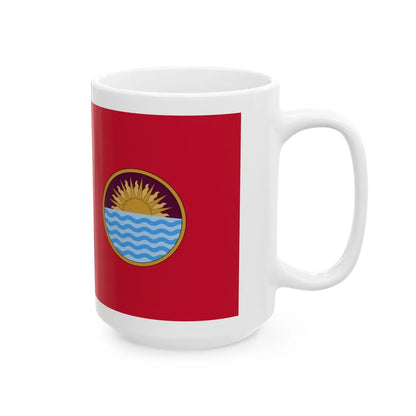 Red Ensign of British Punjab (India) White Coffee Mug - Go Mug Yourself
