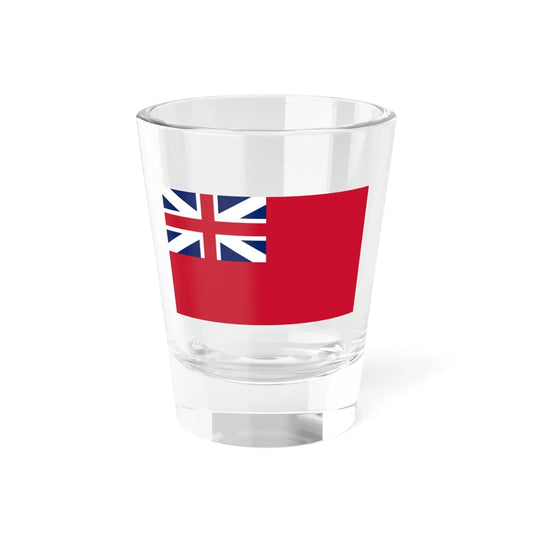 Red Ensign of Great Britain 1707-1800 (United Kingdom) Shot Glass 1.5oz 1.5oz - Go Mug Yourself