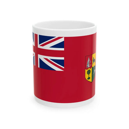 Red Ensign of South Africa 1910-1912 (South Africa) White Coffee Mug 11oz - Go Mug Yourself