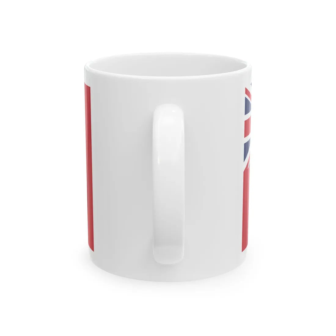 Red Ensign of South Africa 1912-1928 with coat of arms (South Africa) White Coffee Mug - Go Mug Yourself