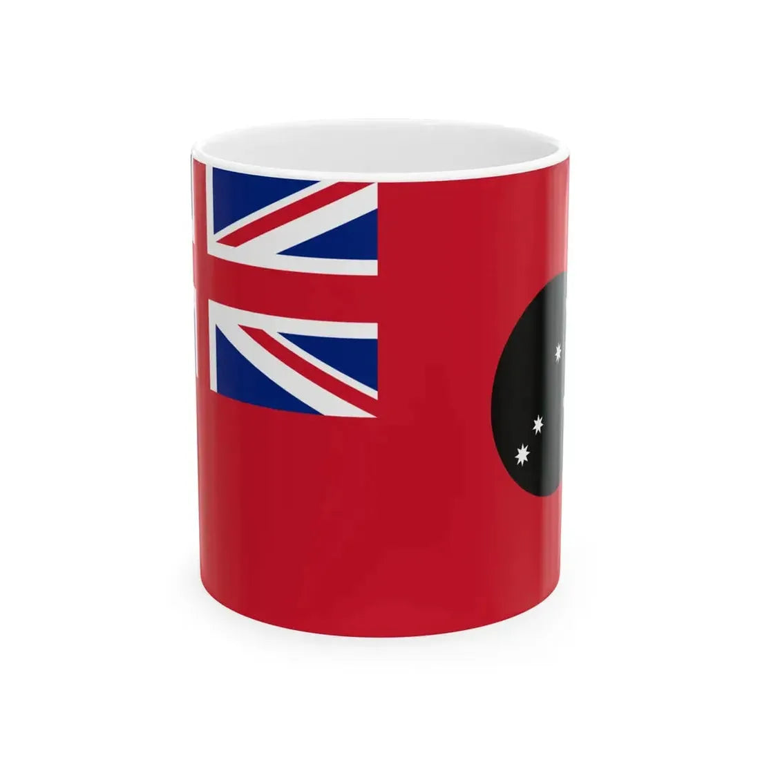 Red Ensign of South Australia 1870-1876 (Australia) White Coffee Mug 11oz - Go Mug Yourself