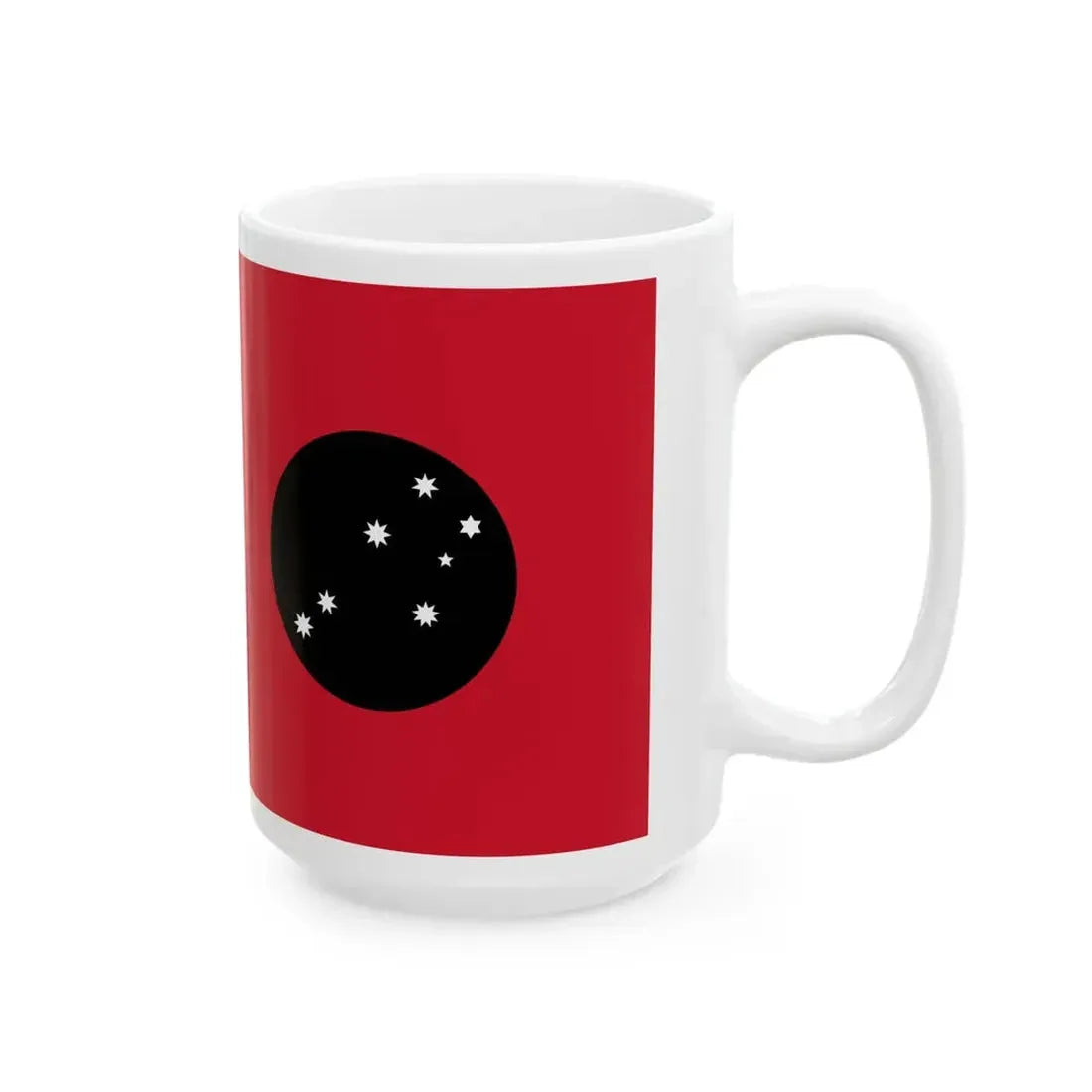 Red Ensign of South Australia 1870-1876 (Australia) White Coffee Mug - Go Mug Yourself