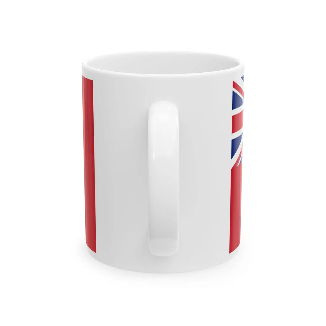 Red Ensign of the British South Africa Company (South Africa) White Coffee Mug - Go Mug Yourself