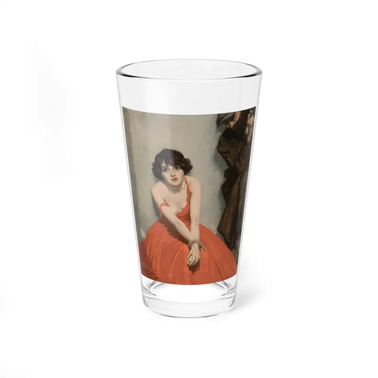 Red Fortune, Cassell's magazine cover, June 1930 (Magazine Illustration) Pint Glass 16oz 16oz - Go Mug Yourself