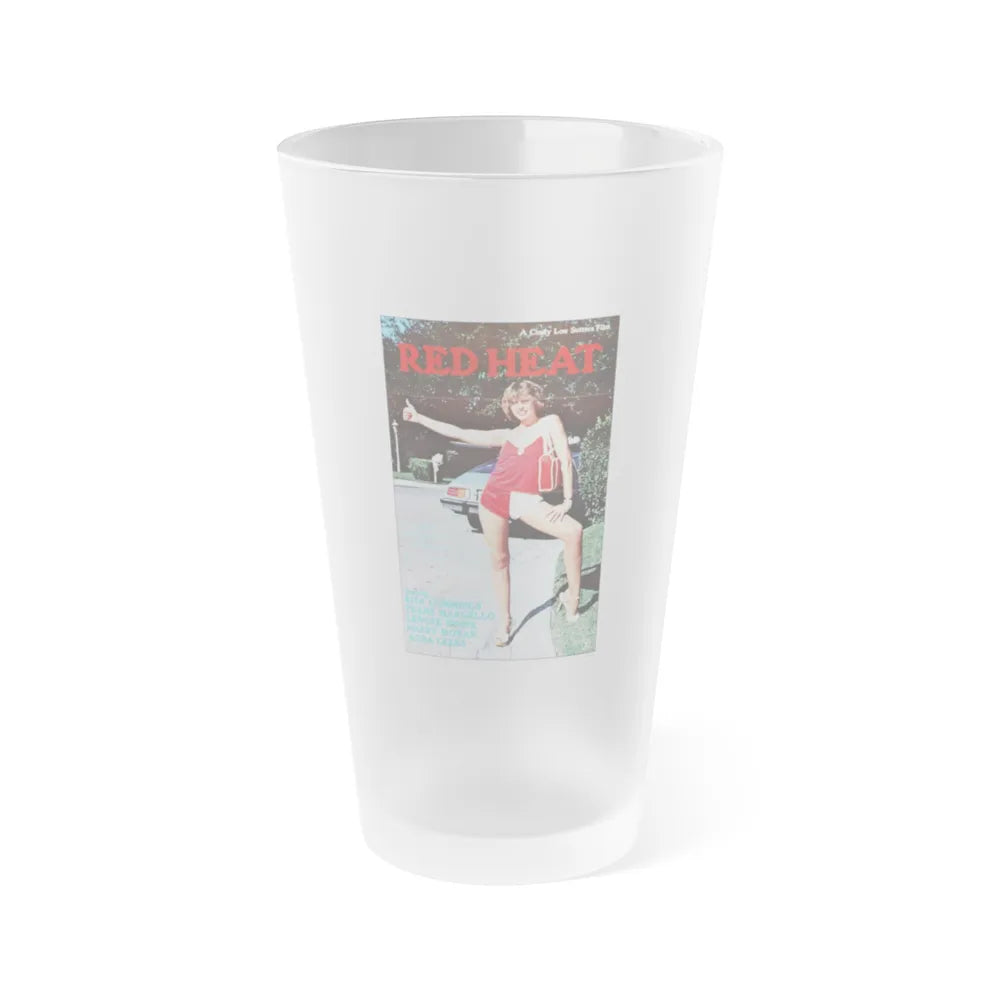 RED HEAT 1975 Movie Poster - Frosted Pint Glass 16oz-Go Mug Yourself