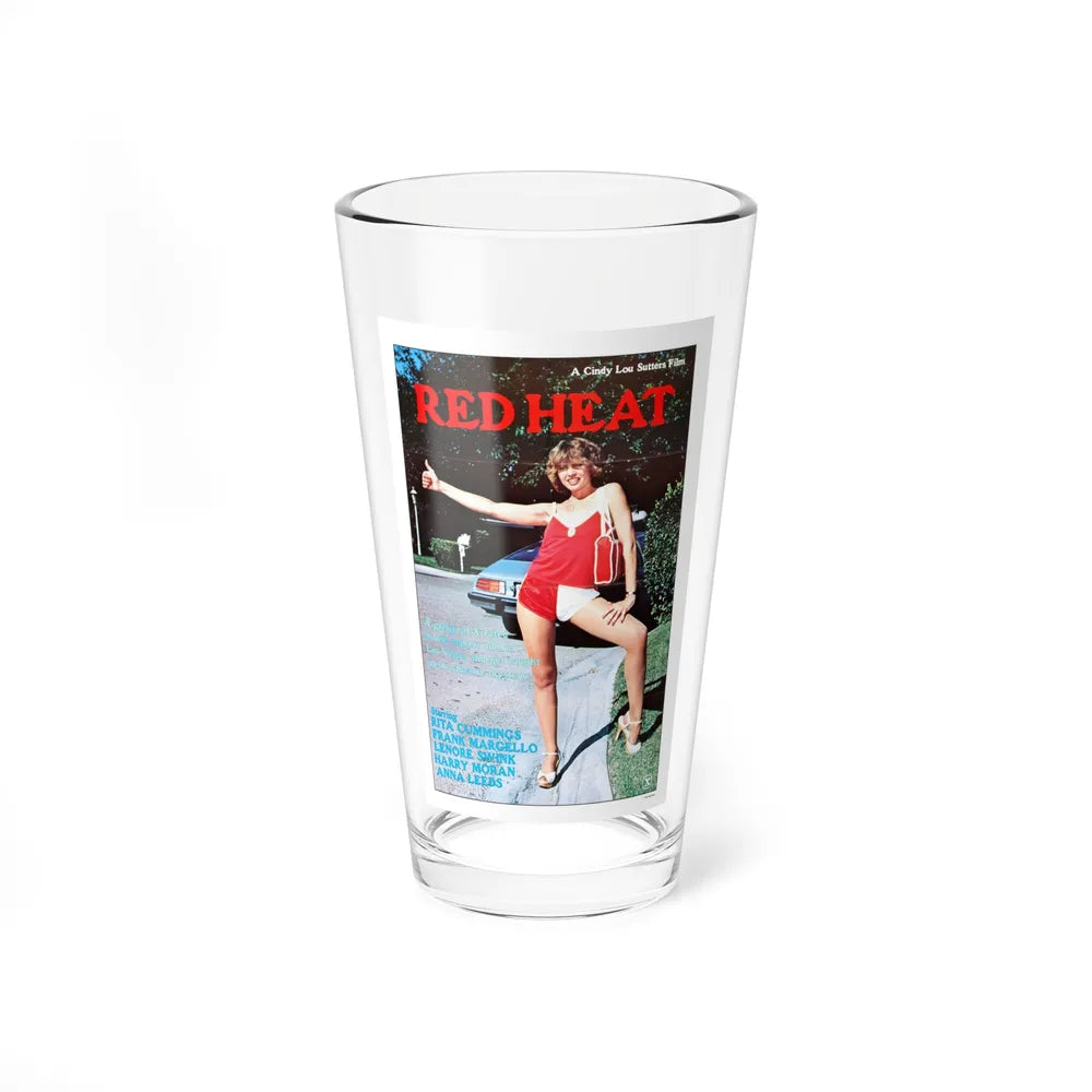 RED HEAT 1975 Movie Poster - Pint Glass 16oz-16oz-Go Mug Yourself