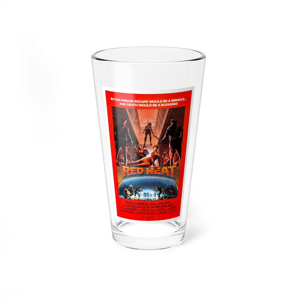 RED HEAT (2) 1988 Movie Poster - Pint Glass 16oz-16oz-Go Mug Yourself