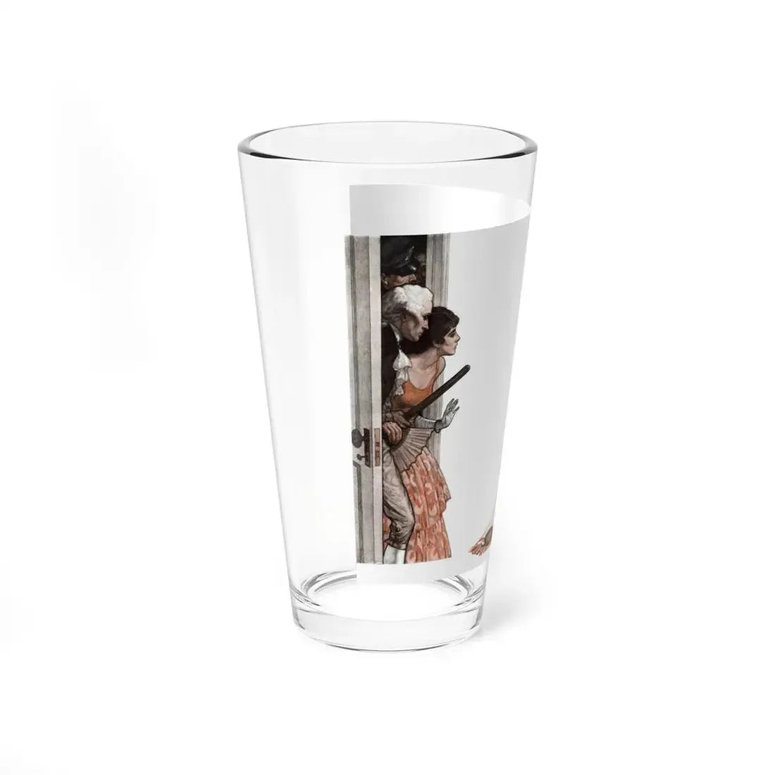 Red into Green (2), Cosmopolitan, November 1932 (Magazine Illustration) Pint Glass 16oz - Go Mug Yourself