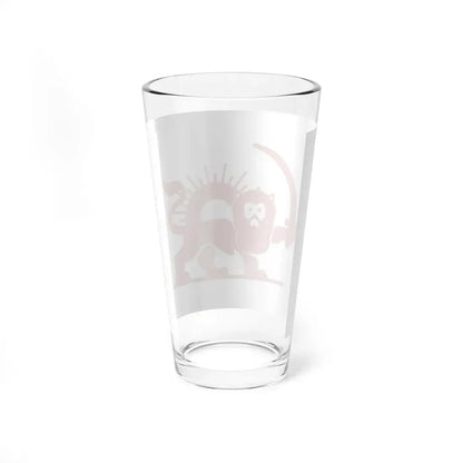 Red Lion with Sun (Iran) Pint Glass 16oz - Go Mug Yourself