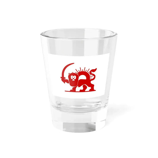 Red Lion with Sun (Iran) Shot Glass 1.5oz 1.5oz - Go Mug Yourself