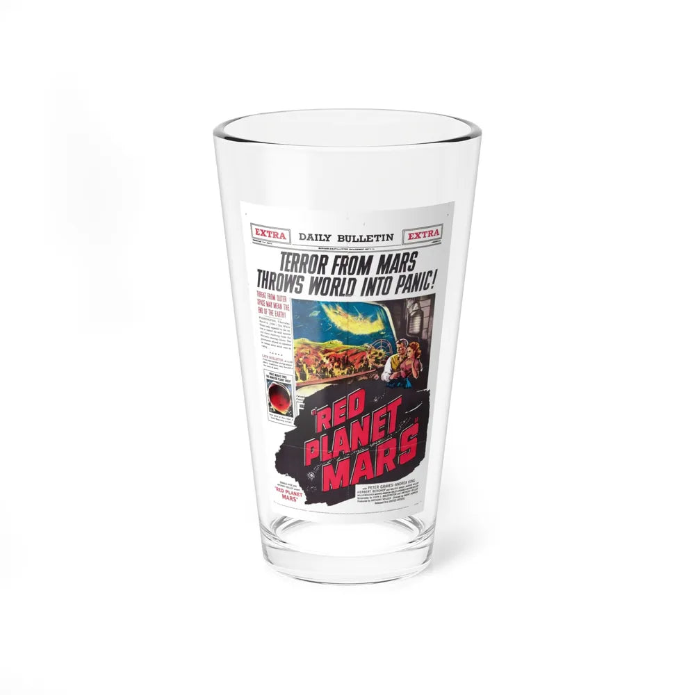 RED PLANET MARS 1952 Movie Poster - Pint Glass 16oz-16oz-Go Mug Yourself