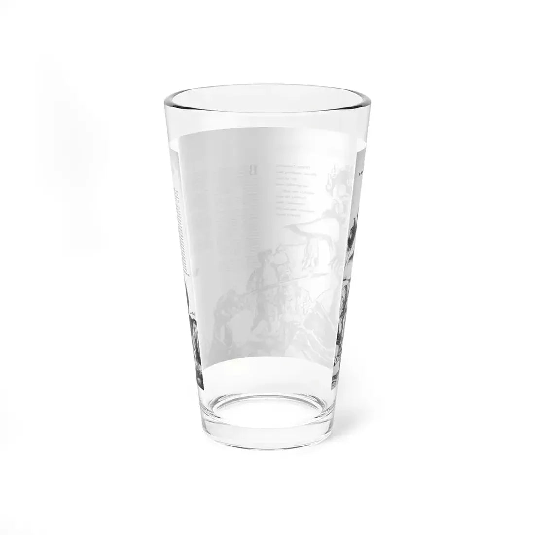 Red Rape of the Chinese Girl Guerillas, Men In Adventure, June 1968 (Magazine Illustration) Pint Glass 16oz - Go Mug Yourself